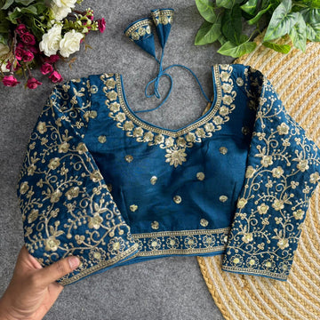 Morpeach Long Sleeves Bridal Blouse