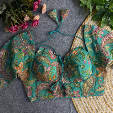 RAMA BEAUTIFUL INSPIRED MASABA STYLE BLOUSE