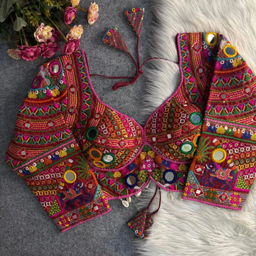 Beautiful Navratri Special Full Sleeve Blouse