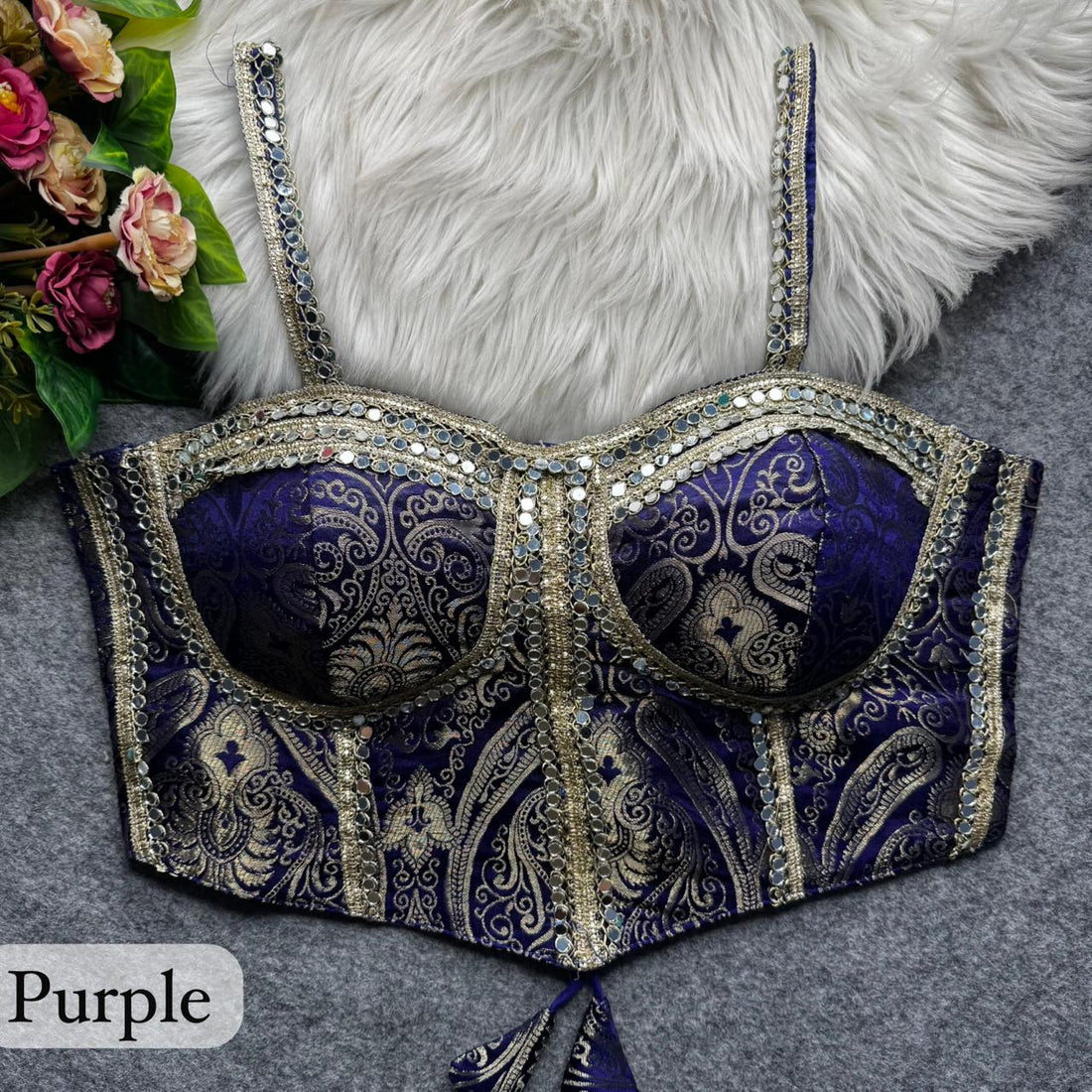 PARTYWEAR POSITION WORK CORSET STYLE BLOUSE